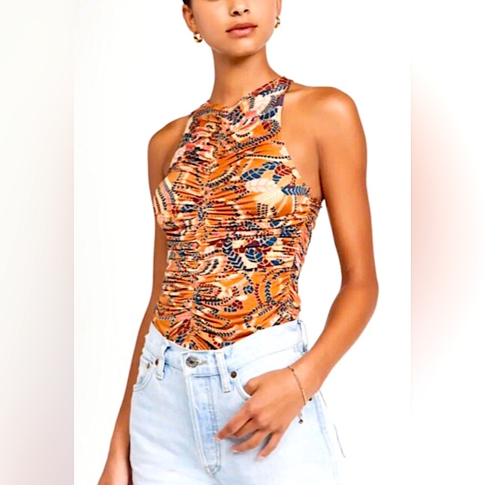 A.L.C. Adley Ruched Top - Picture 3 of 12